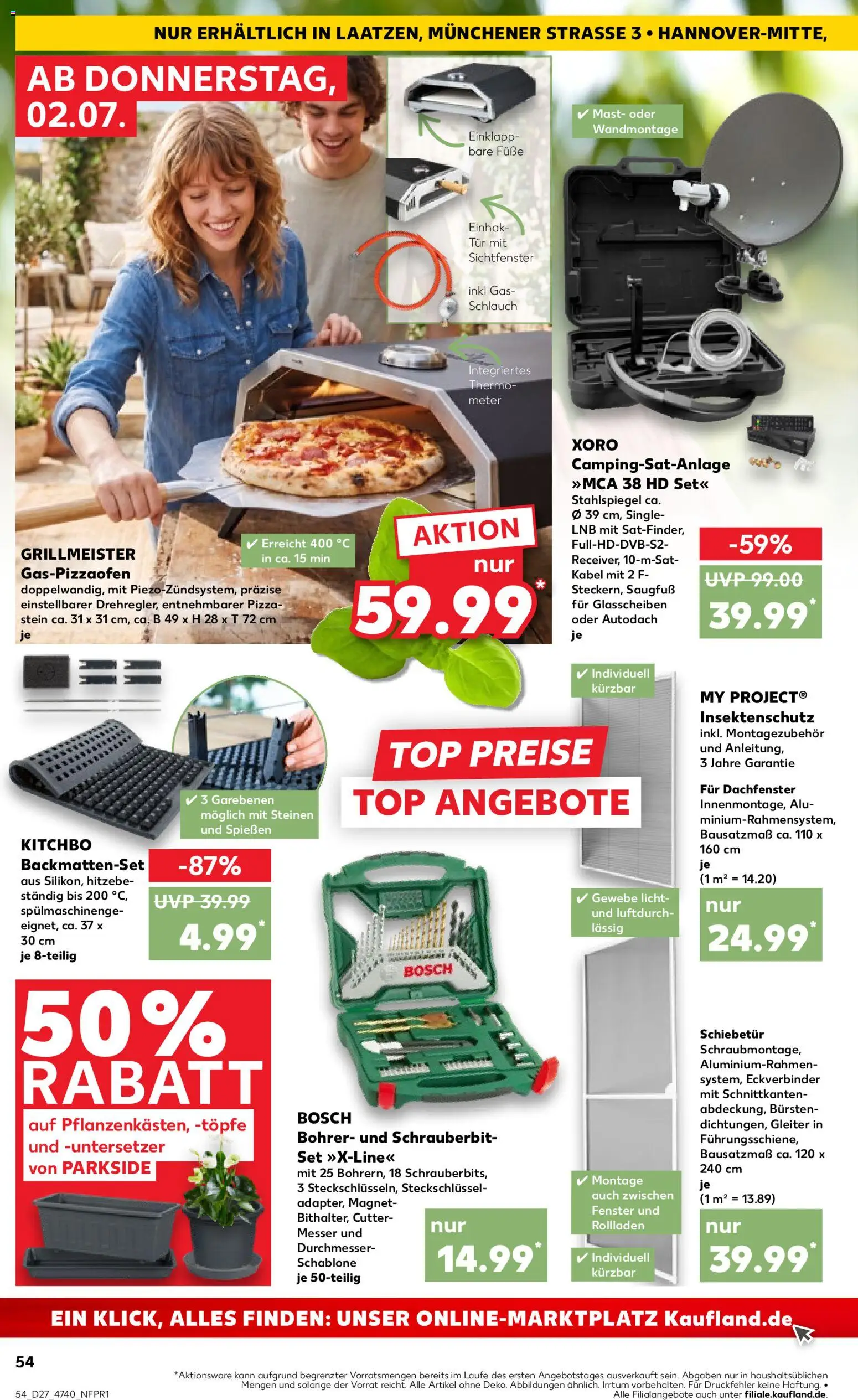 {H1} | Pagina: 54 | Producten: Pizza, Kabel