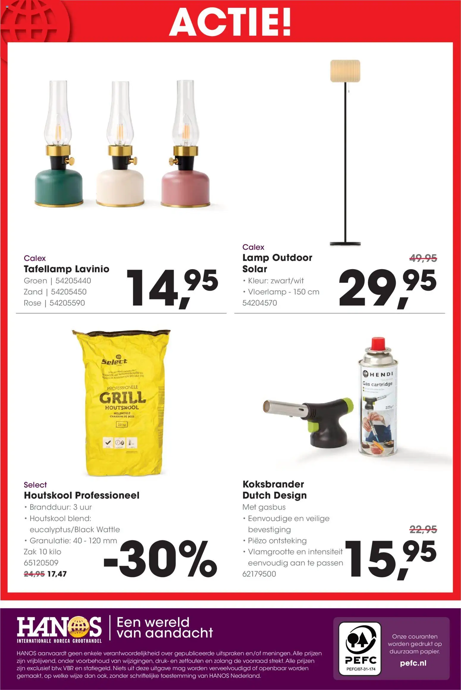 {H1} | Pagina: 12 | Producten: Zak, Grill, Lamp, Houtskool