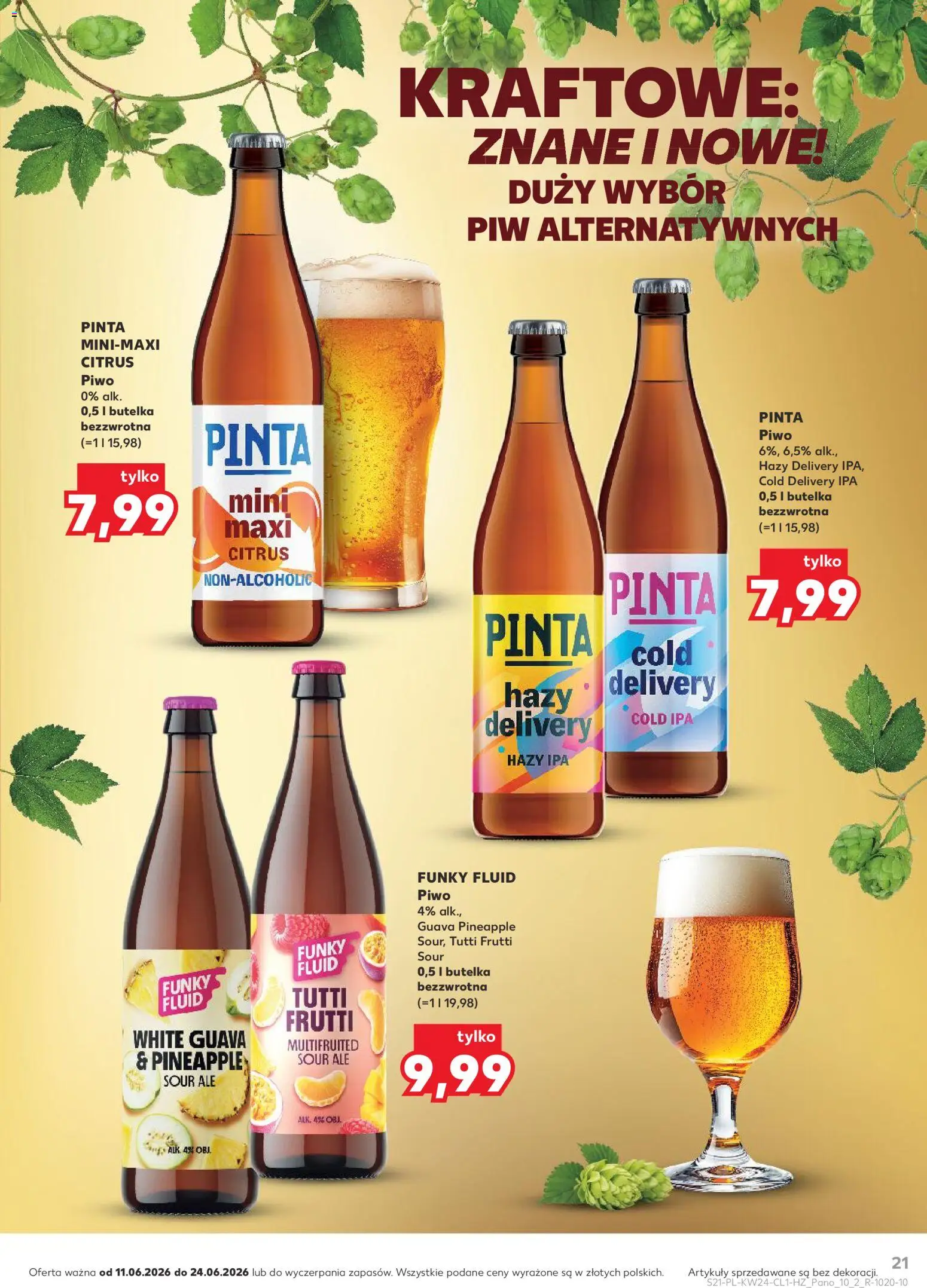 Kaufland Polsko leták - Barek od 11.06.2026 | Strana: 21