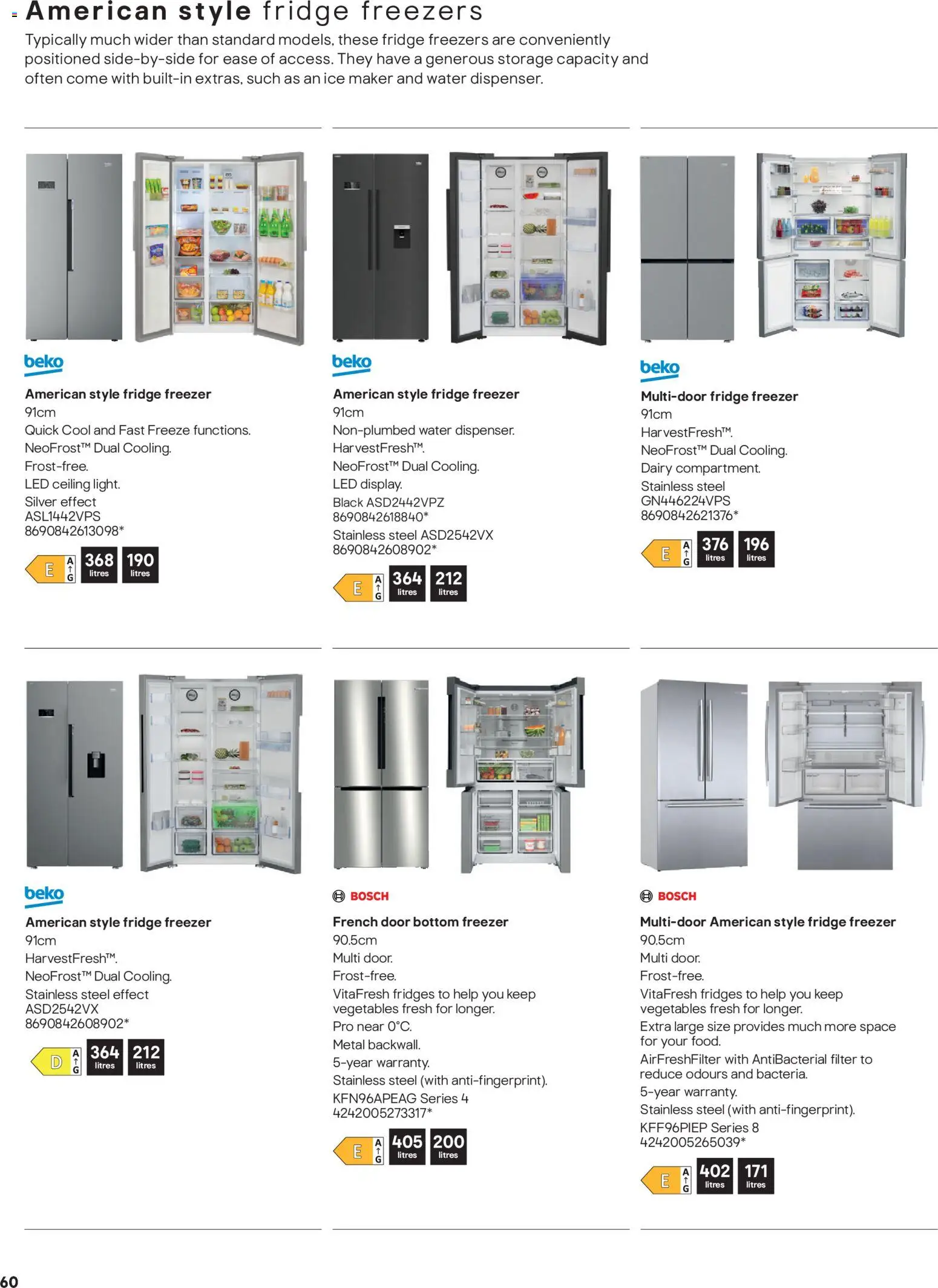 {H1} | Page: 60 | Products: Door, Freezer
