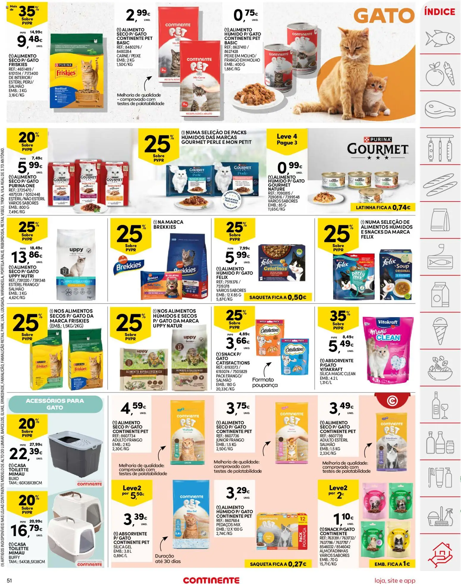 Continente folheto │ válido de 20/10/2026 | Página: 53 | Produtos: Frango, Gelatina, Salmão, Carne