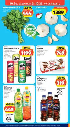 LIPTON JEGESTEA, zöld tea vagy, narancs-mangó vagy, citrom vagy, barack, 1,5 l/palack - amely érvényes a következő dátumtól: 2026.10.22. | Oldal: 29