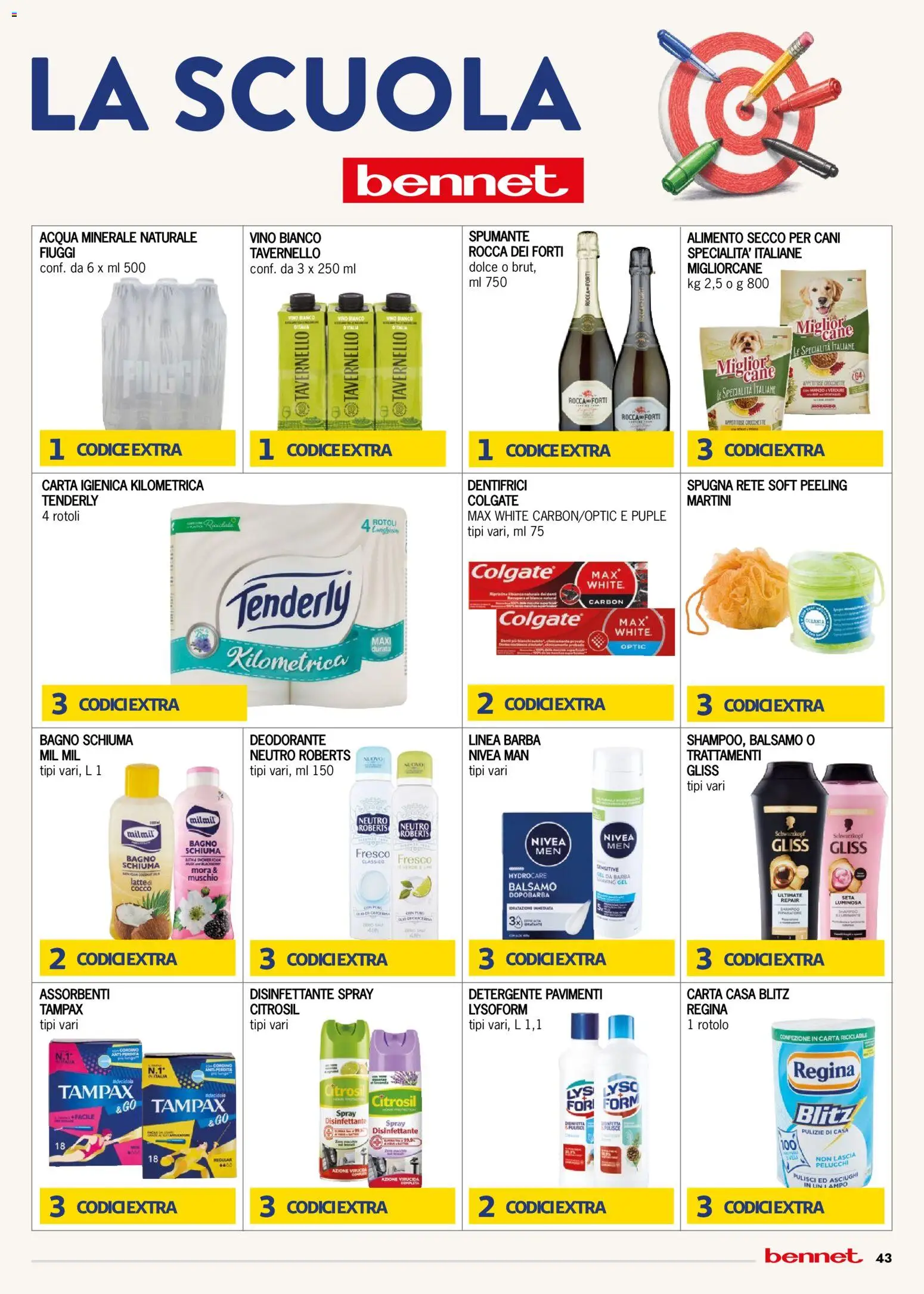 Volantino bennet del 24/09/2026 | Pagina: 43