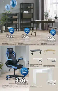 Pogląd oferty "JYSK gazetka" - ważna od 22.04.2026 | Strona: 22 | Produkty: Krzesło, Biurko, Siatka, Regał