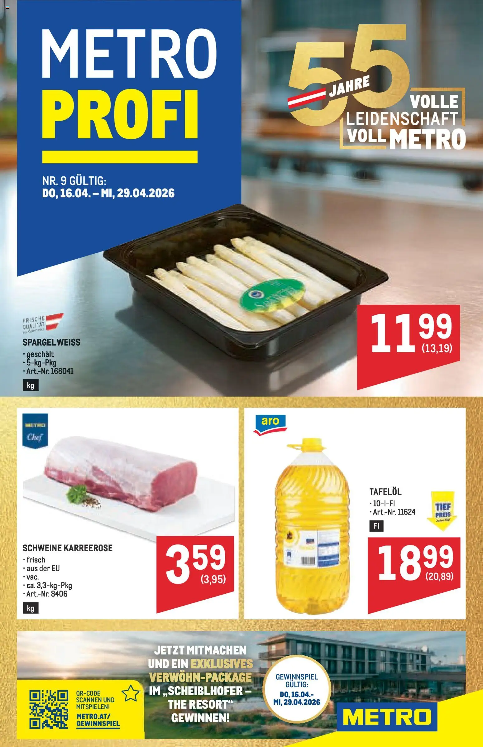 Metro angebote Profi gültig ab 16.04.2026 | Seite: 1