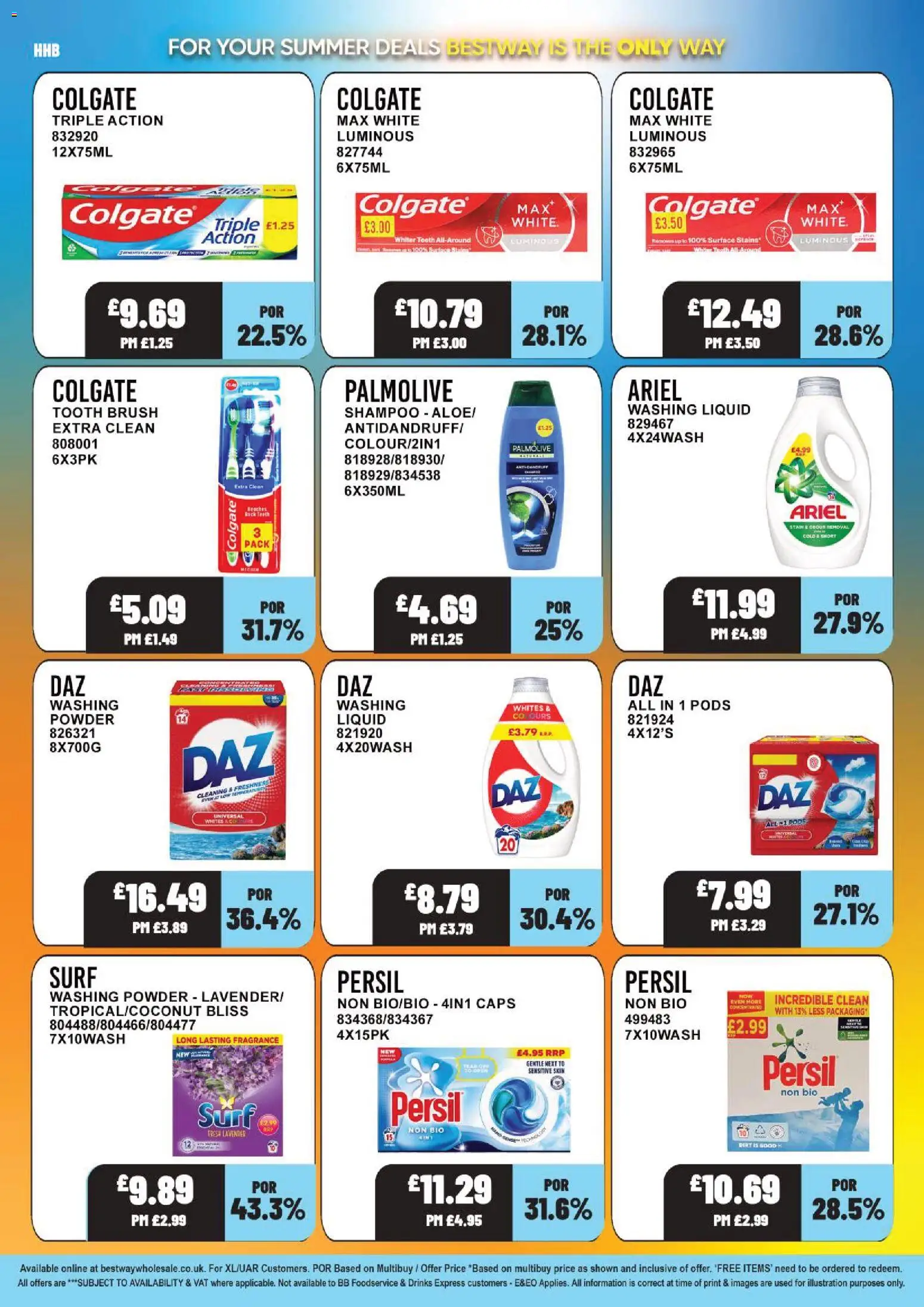 {H1} | Page: 15 | Products: Powder, Persil, Brush, Shampoo