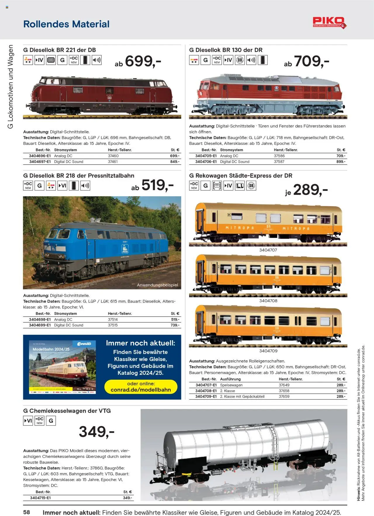 Conrad  Modellbahn Katalog – gültig ab 25.08.2025 | Seite: 60