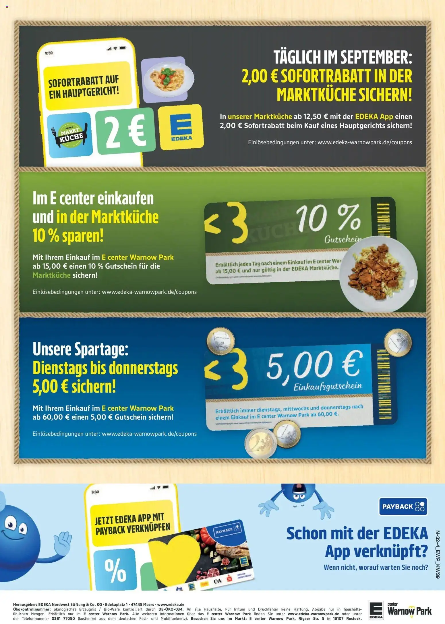 Edeka Prospekt Rostock (ab 21.09.2026) » Angebote Online | Seite: 32