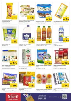 Preview of Nesto catalogue Deira Shopping days valid from 17 Sep, 2026 | Page: 13 | Products: Apple, Cream, Ice Cream, Mango