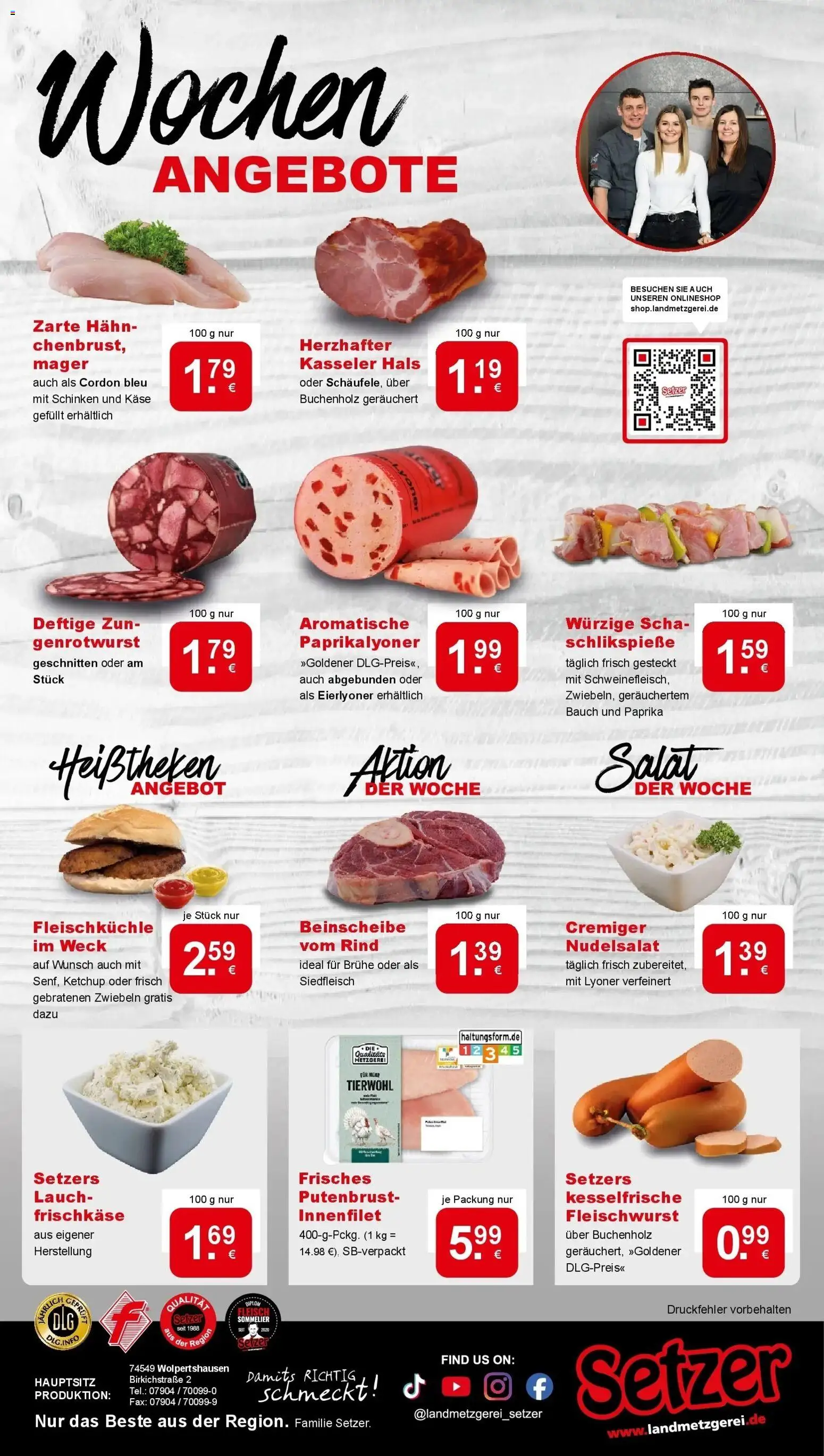 REWE Prospekt ab 05.10.2026 zum Blättern » Angebote | Seite: 10 | Produkte: Putenbrust, Käse, Lauch, Salat