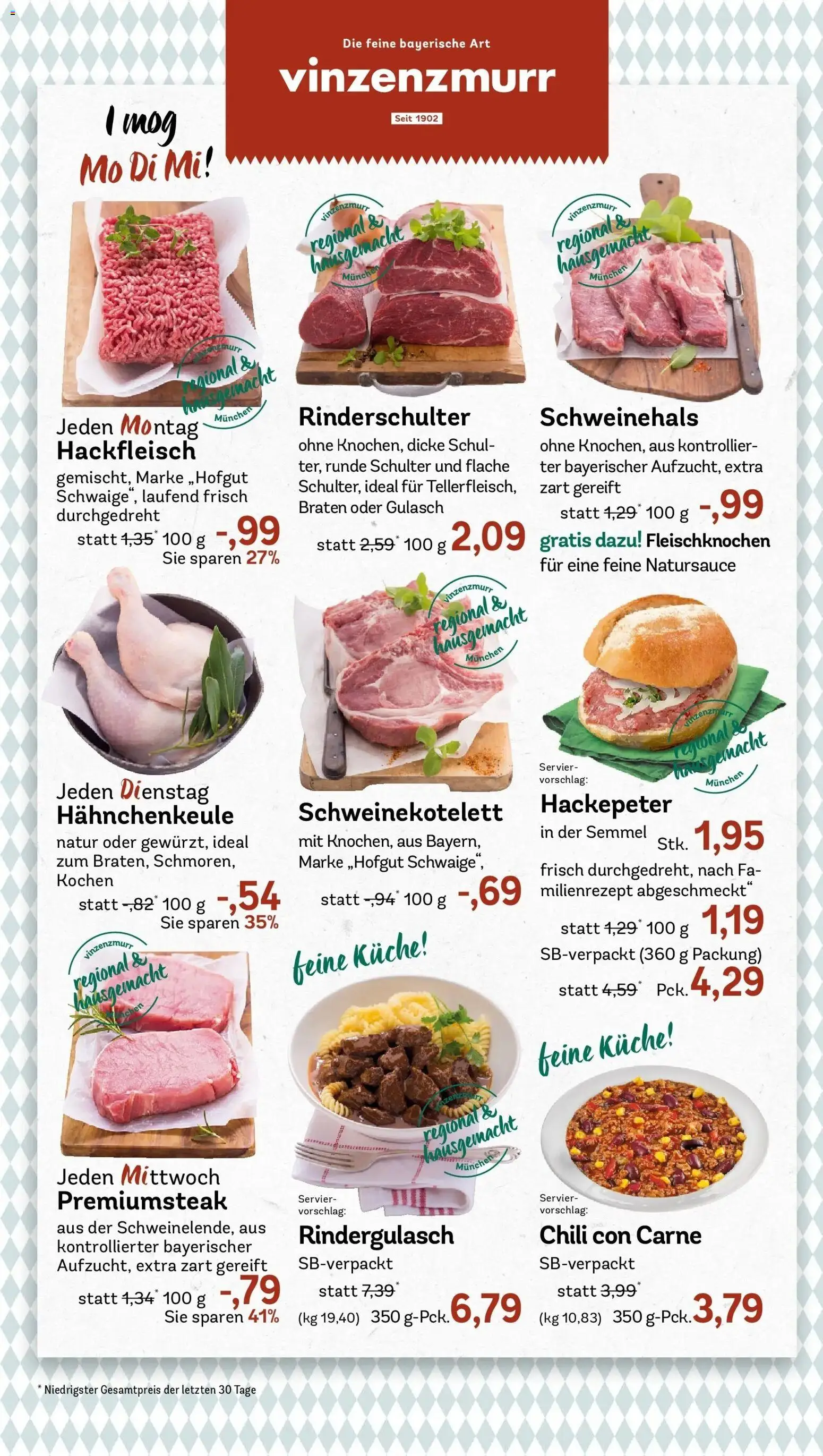 REWE Prospekt ab 12.10.2026 zum Blättern » Angebote | Seite: 6 | Produkte: Küche, Gulasch, Chili, Schulter