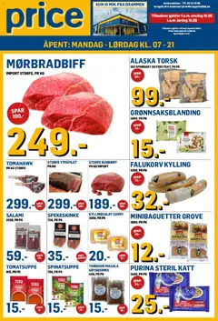Forhåndsvisning av Price Lagerbutikk kundeavis gyldig fra 16/09/2026