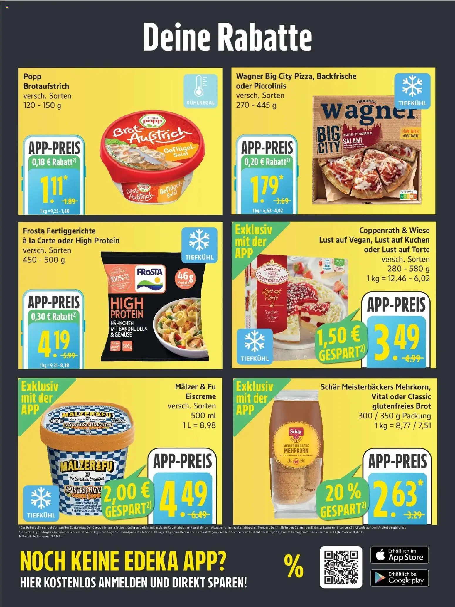 Edeka Prospekt Hamburg (ab 19.10.2026) » Angebote Online | Seite: 3 | Produkte: Hahnchen, Frosta, Fertiggerichte, Salat