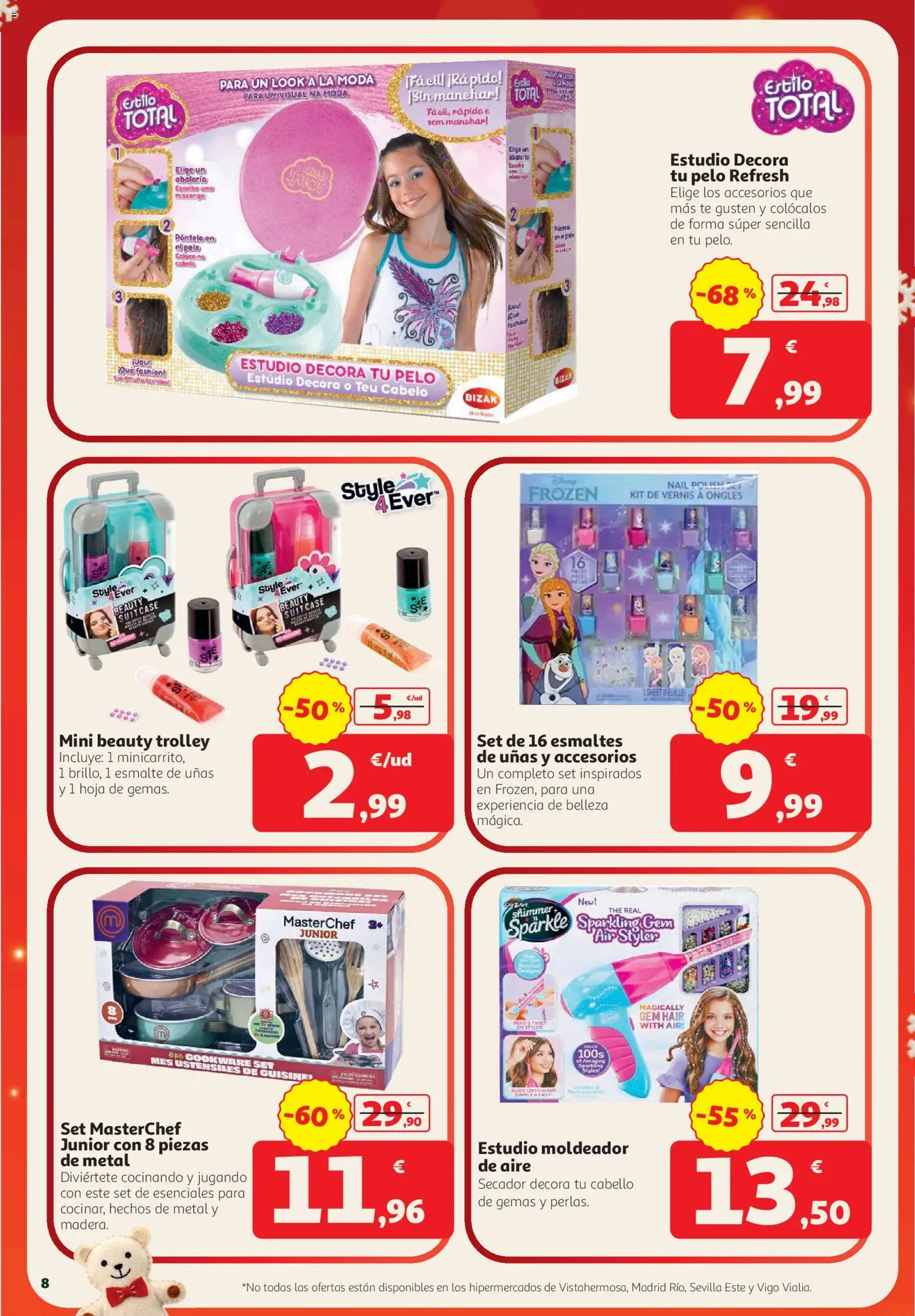 Alcampo folleto Mataró │ válido desde el 22/10/2026 | Página: 8 | Productos: Esmalte de uñas, Té