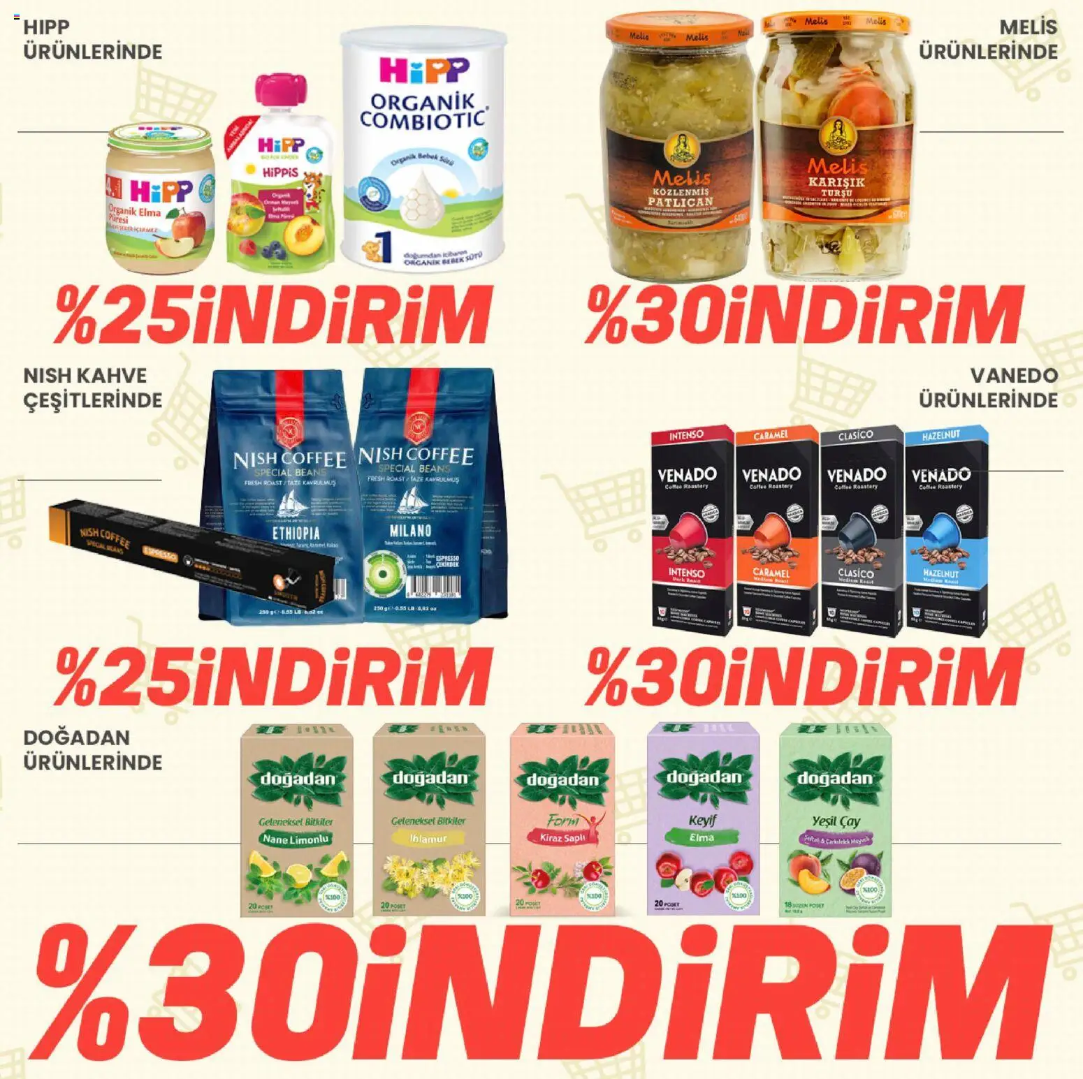 Sarıyer Katalog - 10 Temmuz 2026 tarihinden itibaren geçerlidir | Sayfa: 21 | Ürünler: Kahve, Elma, Çay, Nane