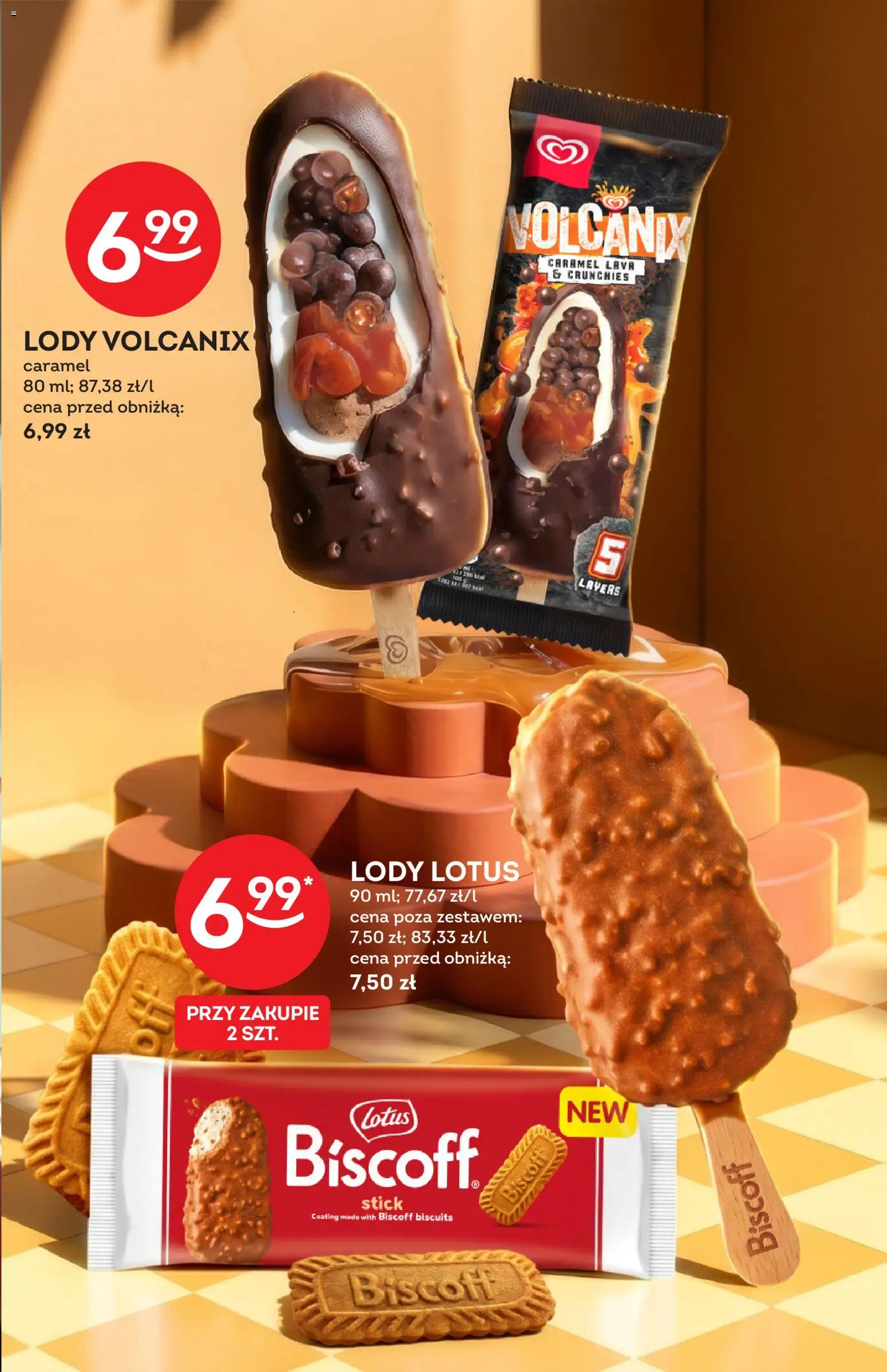 Żabka gazetka - Katalog lodowy od 20.05.2026 | Strona: 3 | Produkty: Lody