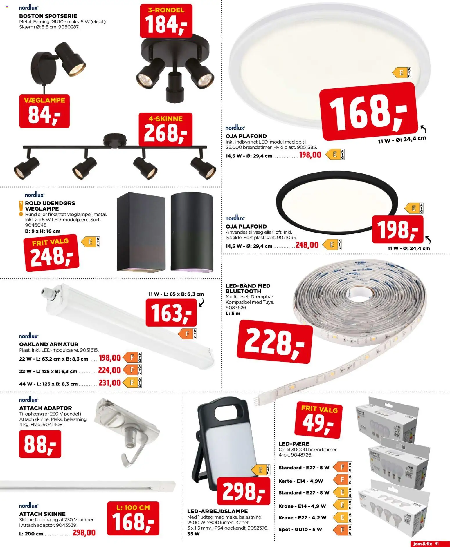 Jem & fix tilbudsavis – gyldig fra 10.05.2026 | Side: 41 | Produkter: Skærm, Kabel
