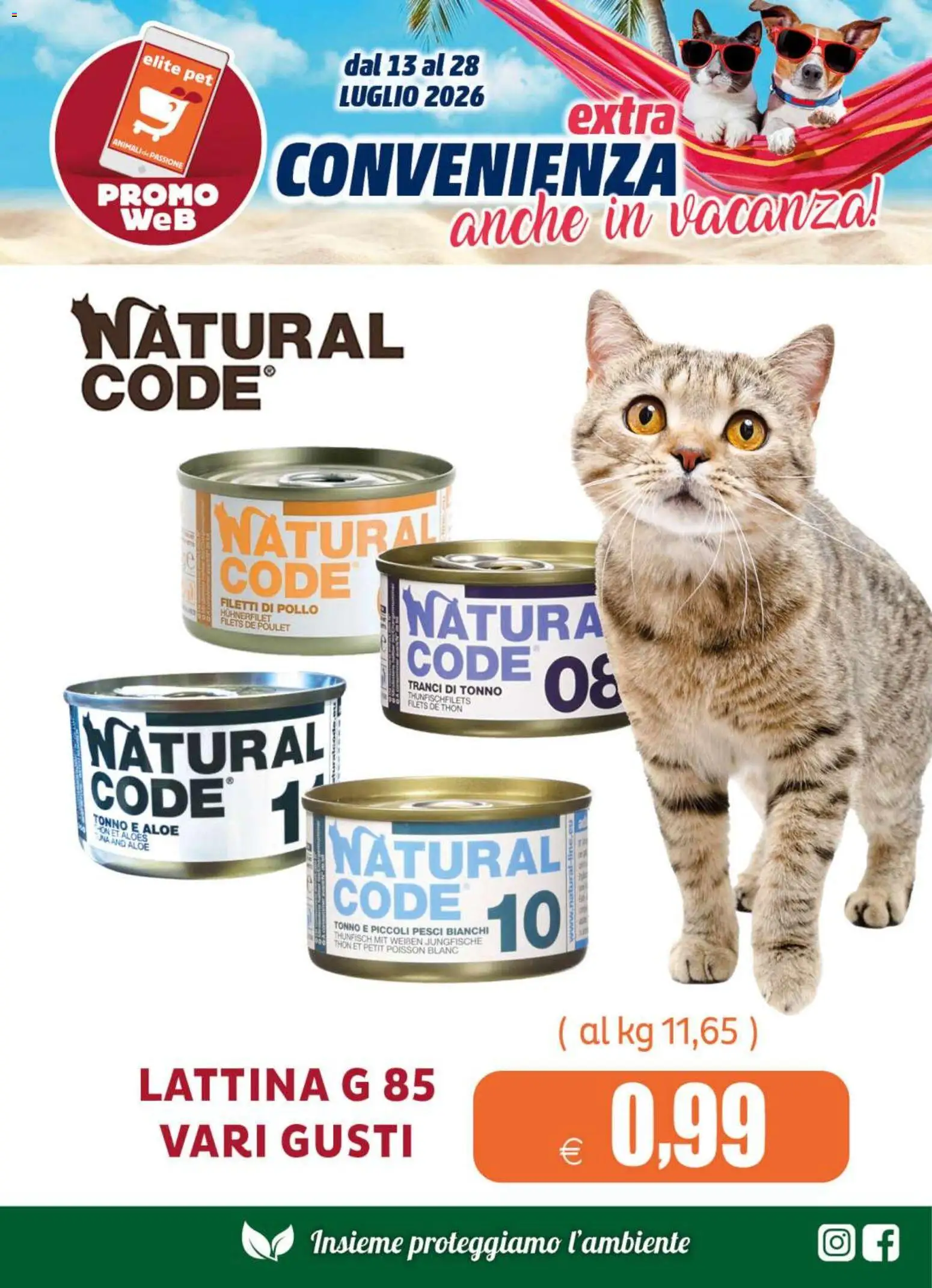 Volantino Elite Supermercati del 13/07/2026 | Pagina: 9 | Prodotti: Pollo, Tonno