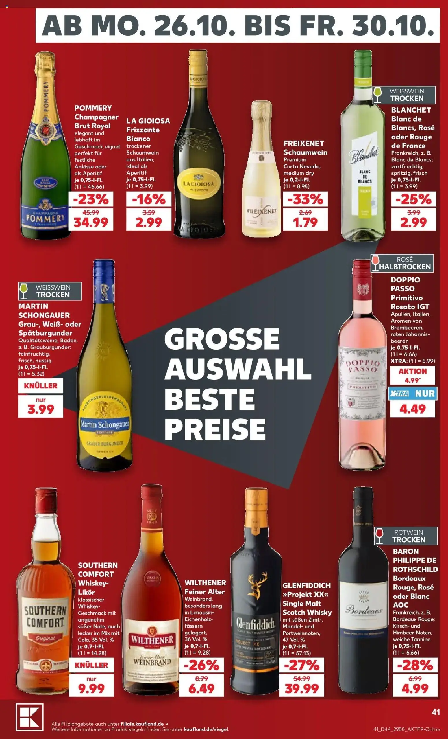 Prospekt Kaufland ab 26.10.2026 » Angebote Online zum Blättern | Seite: 41