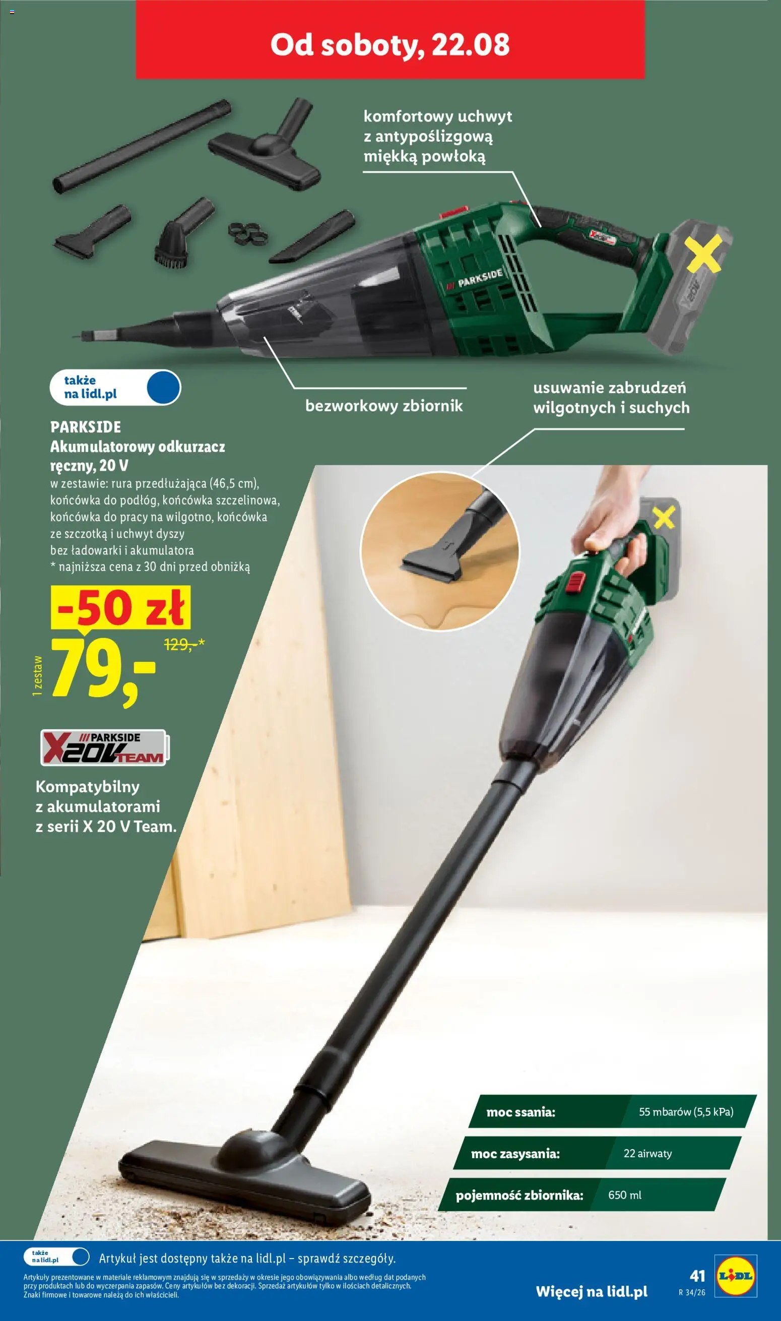 Lidl Polsko katalog od 17.08.2026 | Strana: 53 | Produkty: Parkside