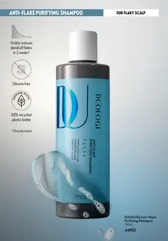 Preview of Oriflame Duologi valid from 26/05/2026 | Page: 13 | Products: Shampoo, Flakes