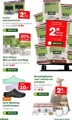 Welkoop folder - Voorbeeld van een folder van Welkoop, geldig van 24-08-2026 | Pagina: 15 | Producten: Gazonmest, Robot, La
