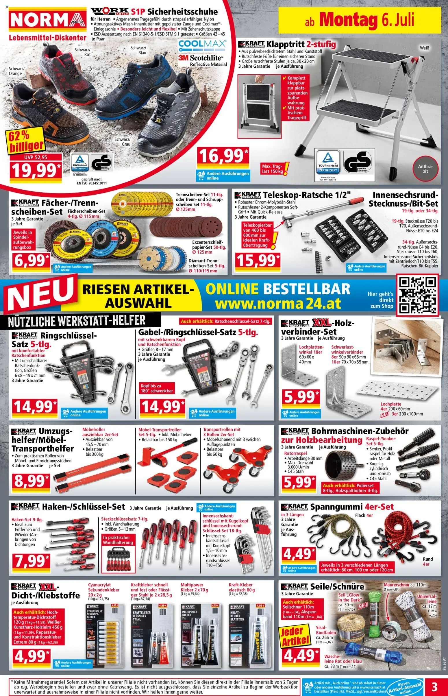 Norma Flugblatt gültig ab 06.07.2026 | Seite: 3 | Produkte: Nüsse