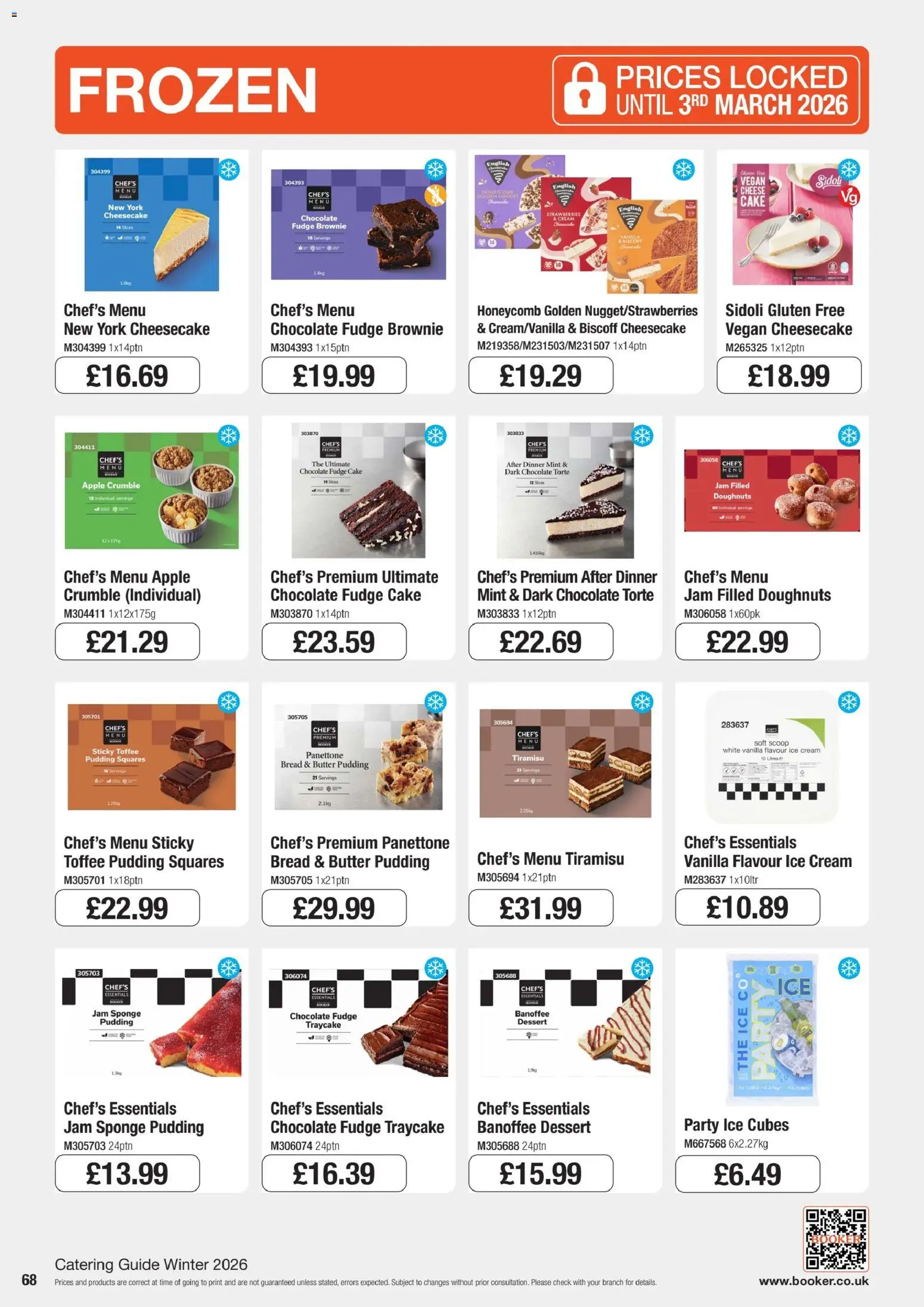 {H1} | Page: 68 | Products: Bread, Cream, Cake, Dessert