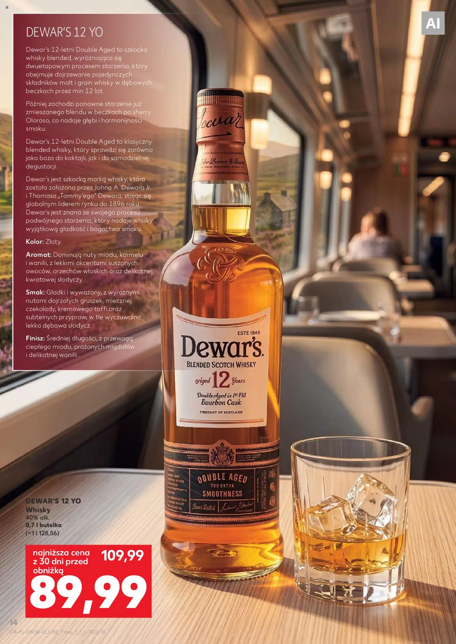 Kaufland Polsko leták - Barek od 17.09.2026 | Strana: 14 | Produkty: Bourbon, Whisky, Sherry