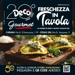 Anteprima del volantino Decò volantino Gourmet Sicilia valido a partire dal 28.04.2026