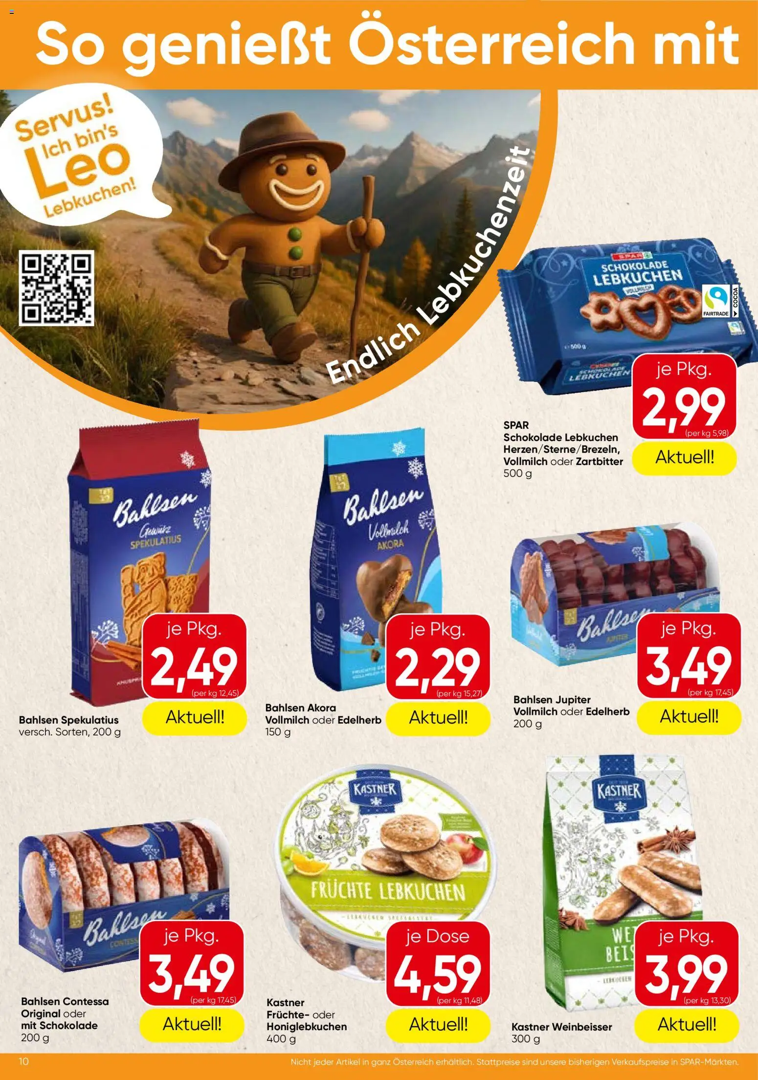 Spar Broschüre gültig ab 01.10.2026 | Seite: 10