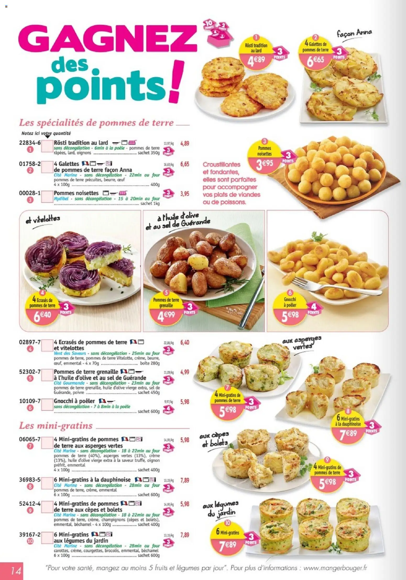 {H1} | Page: 14 | Produits: Four, Noisettes, Poivre, Asperges