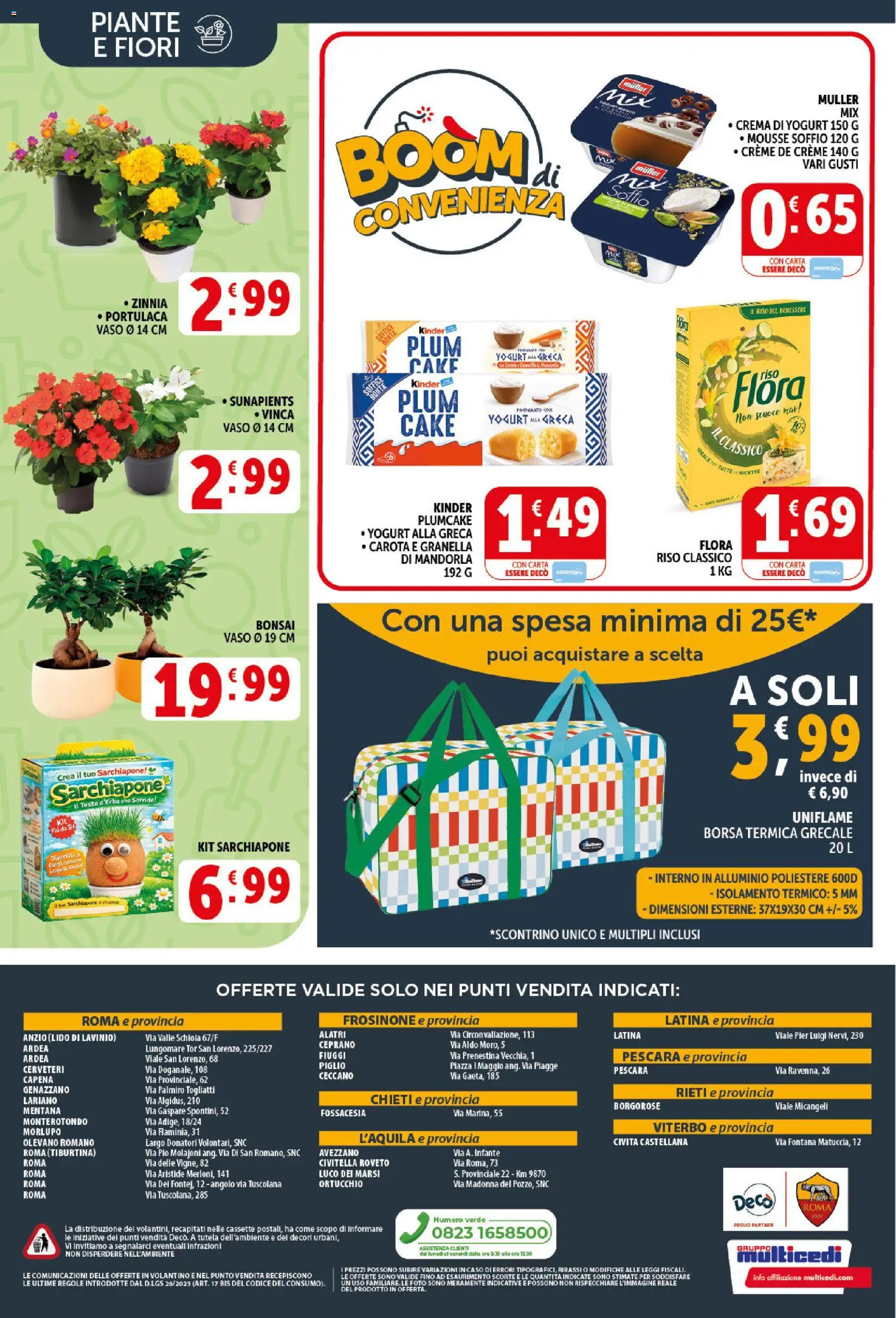 Volantino Decò del 20.05.2026 | Pagina: 20 | Prodotti: Crema, Yogurt, Tè, Plumcake