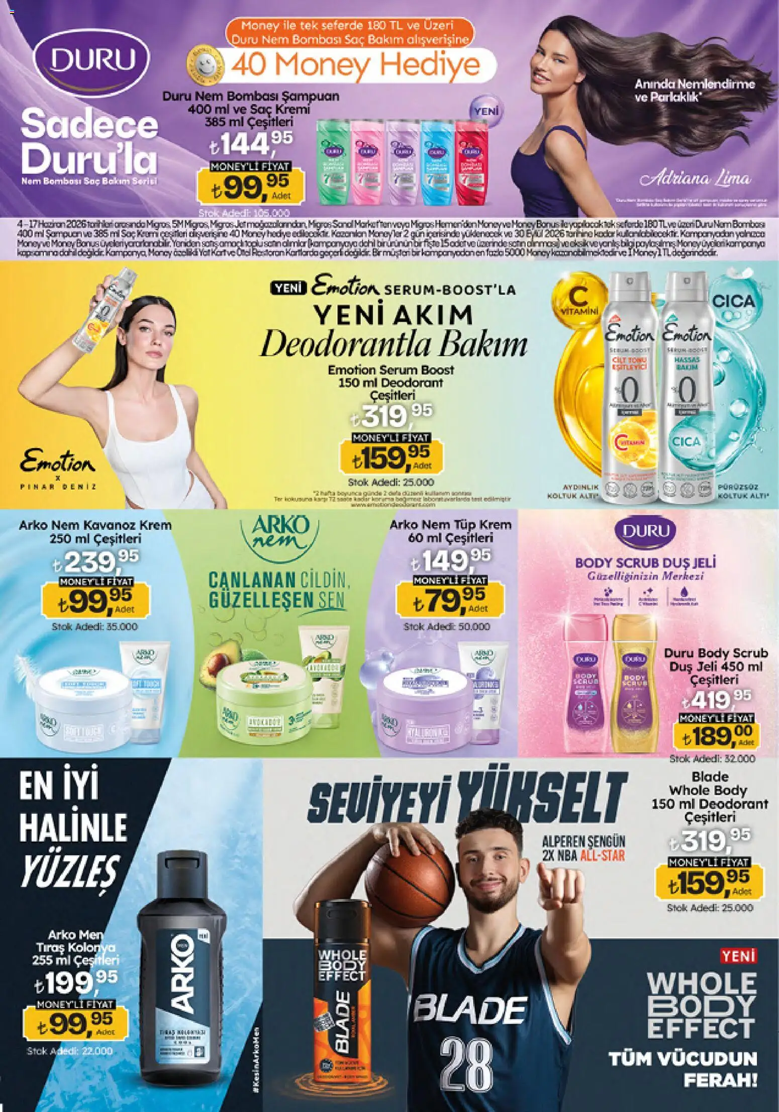 Migros Katalog - Migroskop - 04.06.2026 tarihinden itibaren geçerlidir | Sayfa: 21 | Ürünler: Koltuk, Krem, Duş jeli, Deodorant