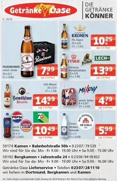Angebote - Getränke Oase: Getränkeangebote ab 05.10.2026 gültig