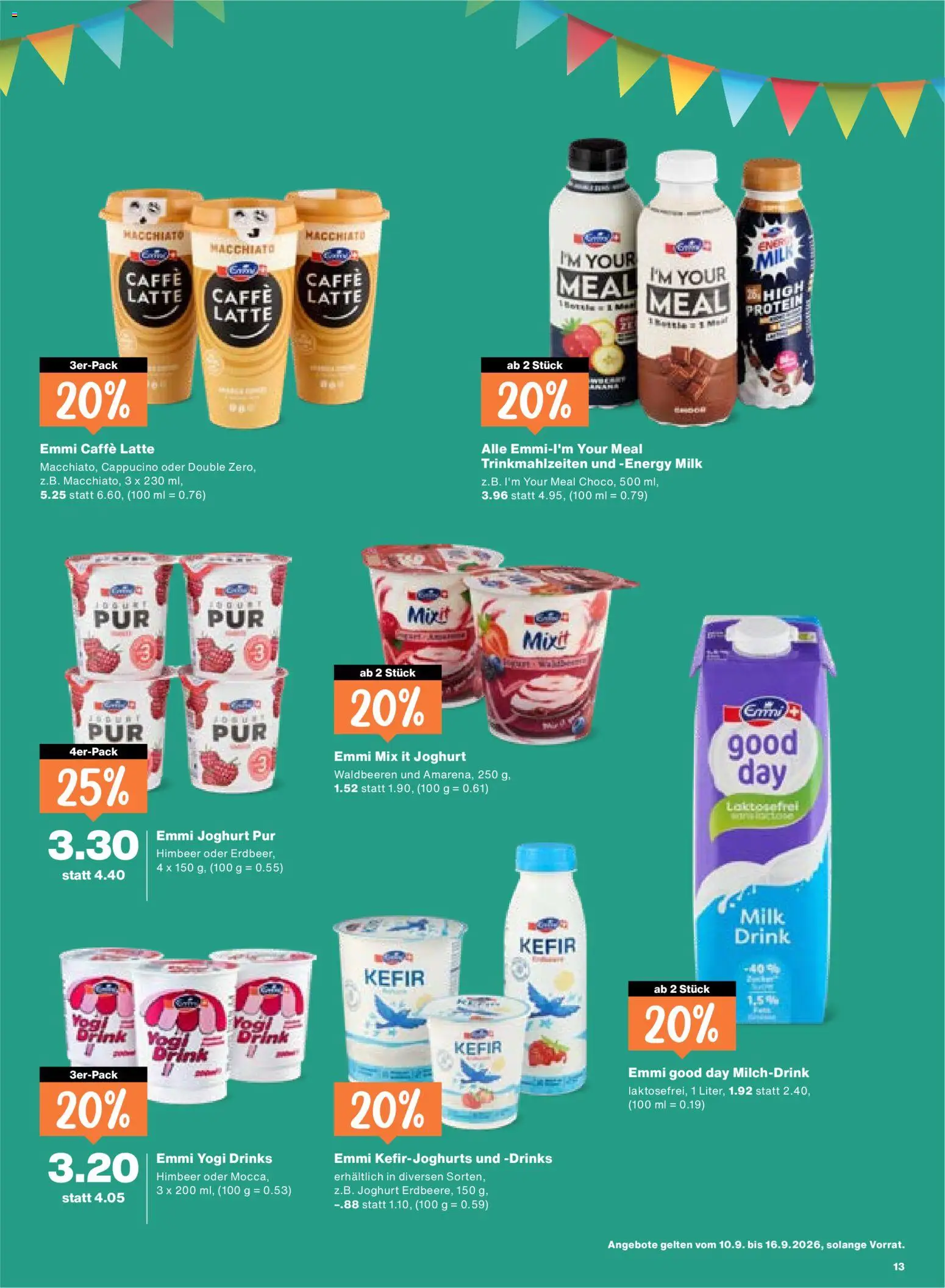 Migros aktionen – gültig ab 10.09.2026 | Seite: 13