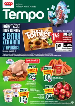 COOP Jednota leták platný od 24.09.2026