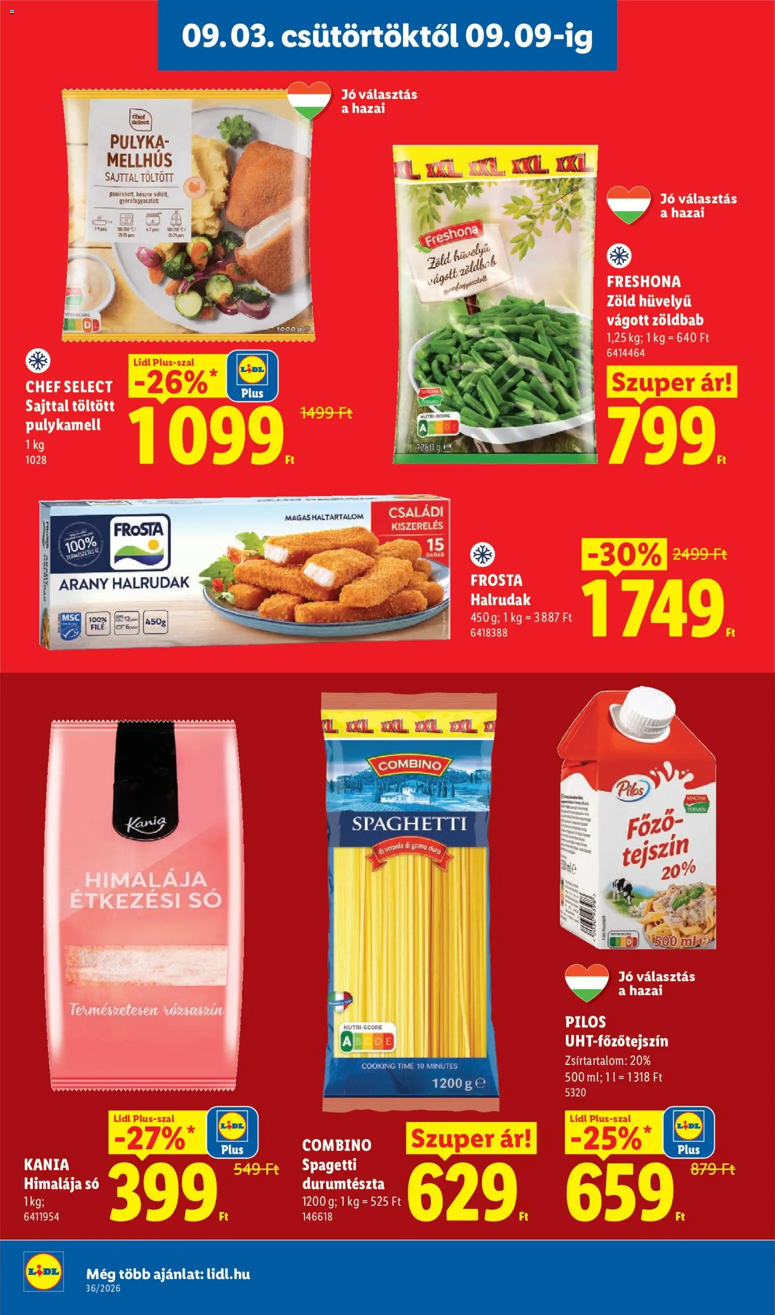 Lidl akciós ujság - amely érvényes a következő dátumtól: 2026.09.03. | Oldal: 12