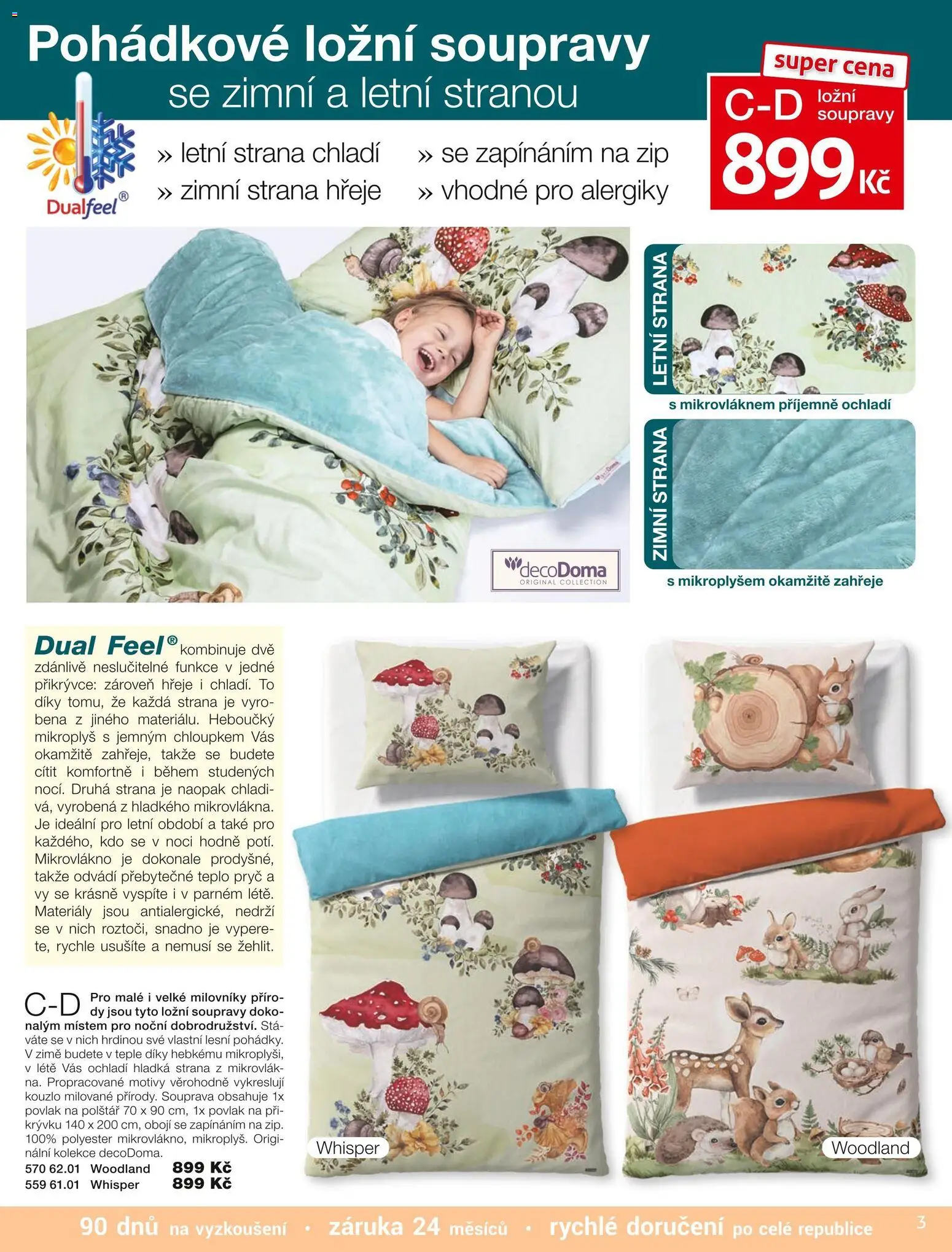Decodoma katalog Podzim 2026 od 01.09.2026 | Strana: 3 | Produkty: Povlak na polštář, Polštář