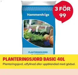 ByggMax erbjudanden - Förhandsvisning av reklamblad från butik ByggMax aktuell från 27/07/2026 | Sida: 10 | Produkter: Planteringsjord