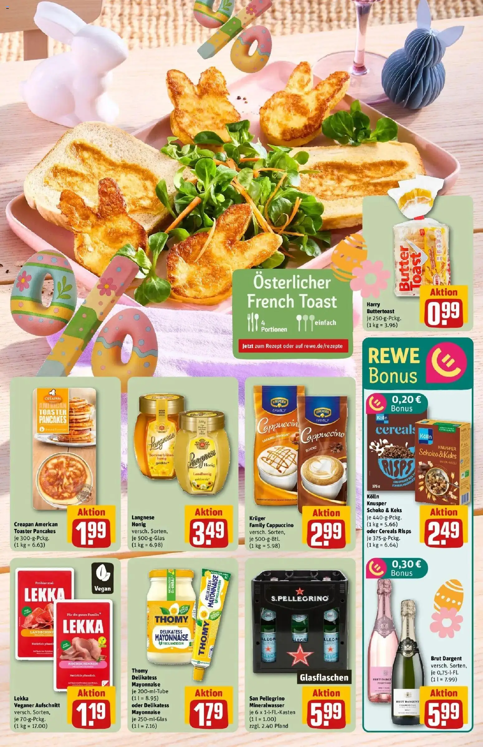 Rewe Prospekt Zülpich	 – gültig ab 23.03.2026 | Seite: 7 | Produkte: Langnese, Kolln, Butter, Mayonnaise