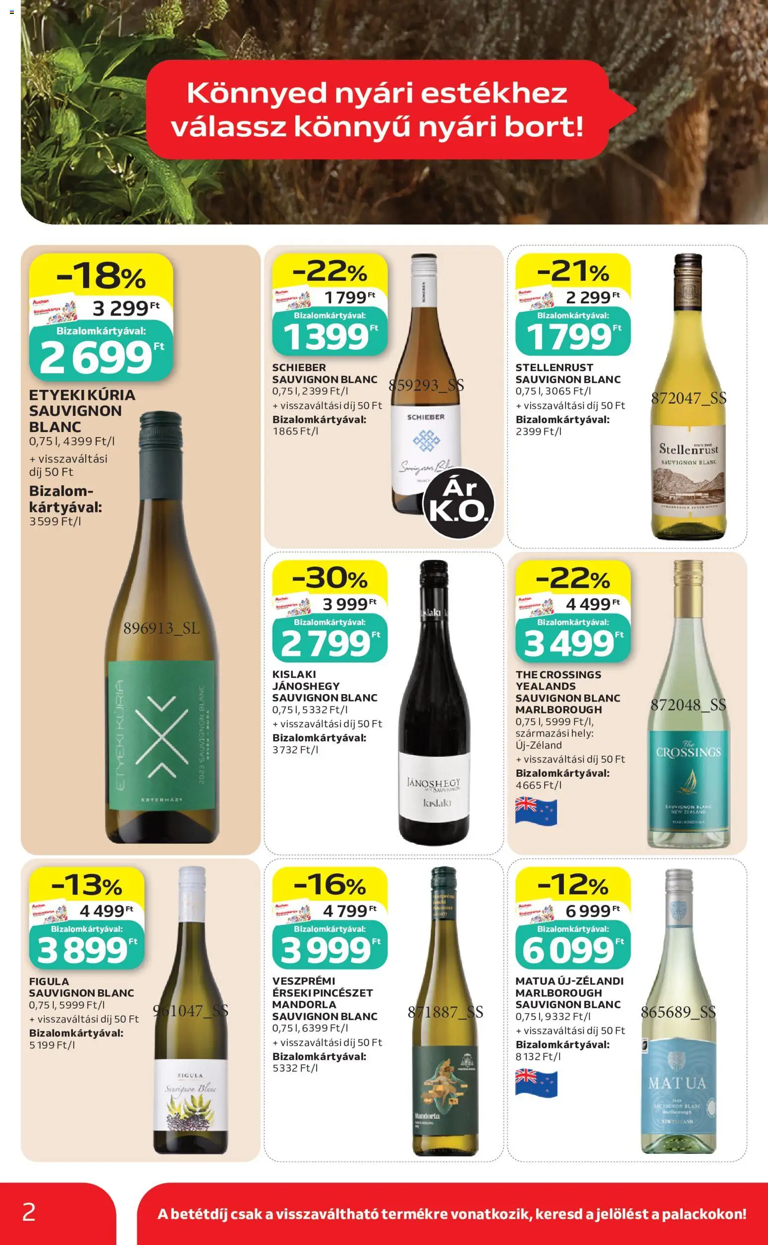 Auchan akciós ujság - amely érvényes a következő dátumtól: 2026.07.30. | Oldal: 2
