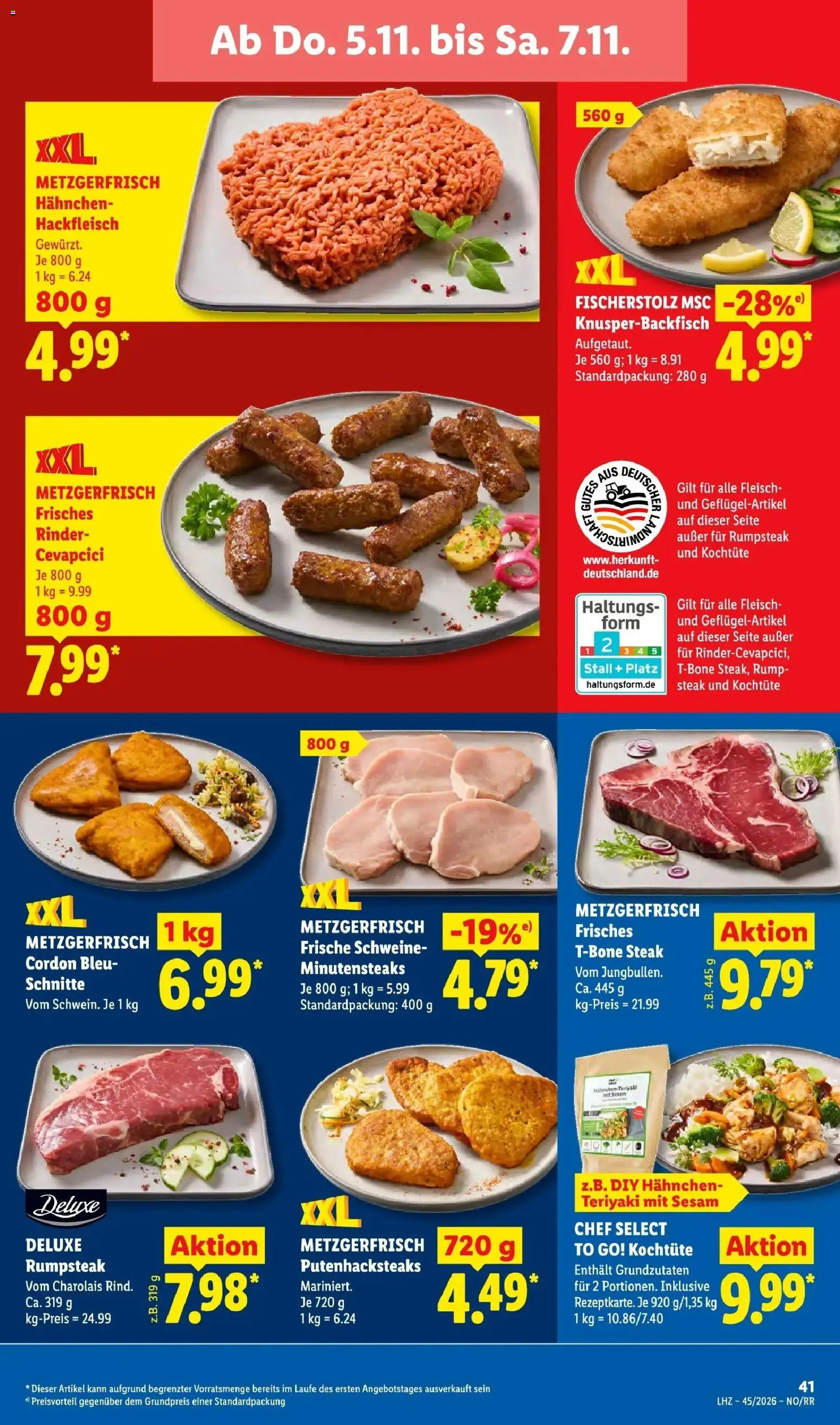 Lidl Prospekt Hagen (ab 02.11.2026) zum Blättern » Angebote | Seite: 65 | Produkte: Hahnchen, Burger, Ski, Fleisch
