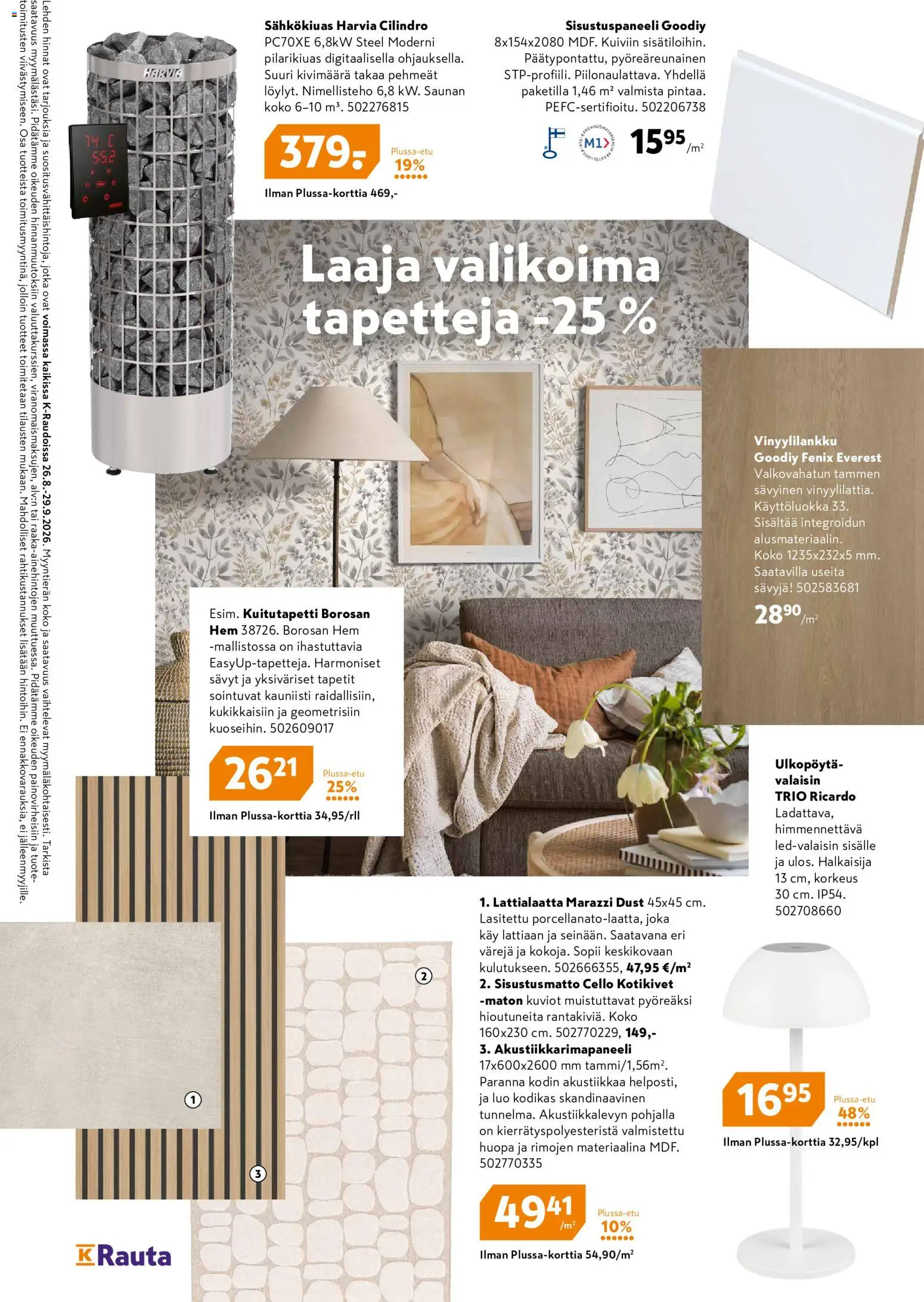 K-Rauta tarjoukset – voimassa 26/08/2026 alkaen | Sivu: 16