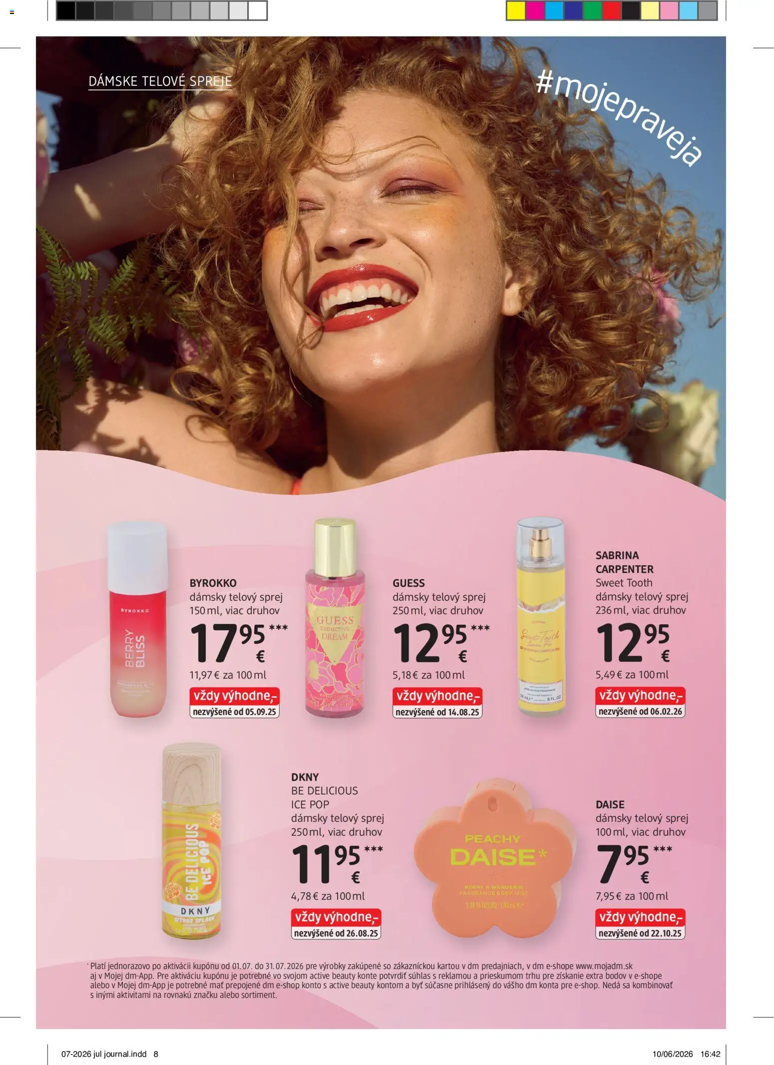 Nové dm drogerie akcie – leták je platný od 01.07.2026 | Strana: 8