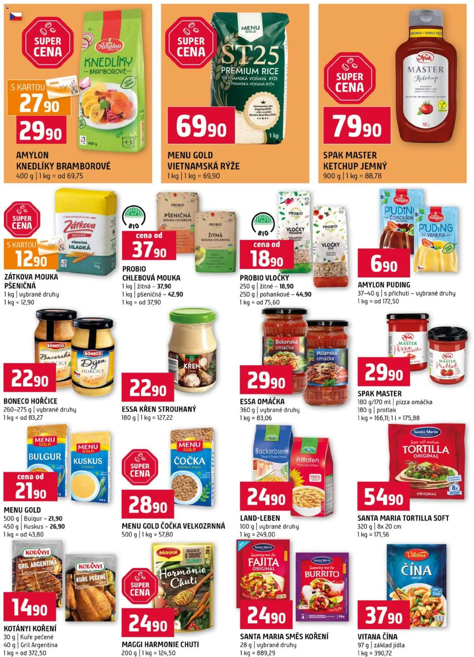 Terno leták od 14.10.2026 | Strana: 10 | Produkty: Chlebová mouka, Protlak, Puding, Zátkova mouka
