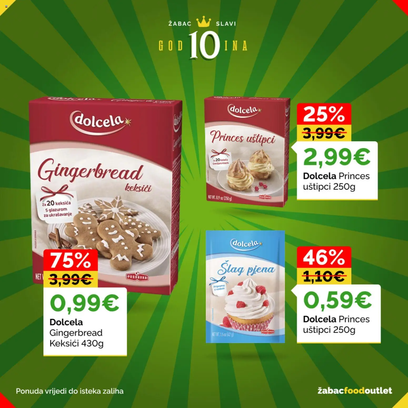 Žabac katalog | vrijedi od 26.06.2026 | Stranica: 18 | Proizvodi: Podravka, Šlag