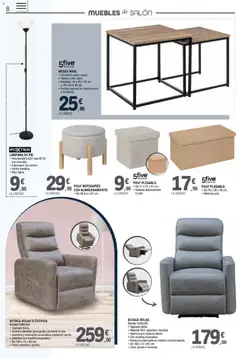 Vista previa E.Leclerc Ciudad Real válido desde el 31/08/2026 | Página: 8 | Productos: Salón, Espuma, Bombilla, Lámpara