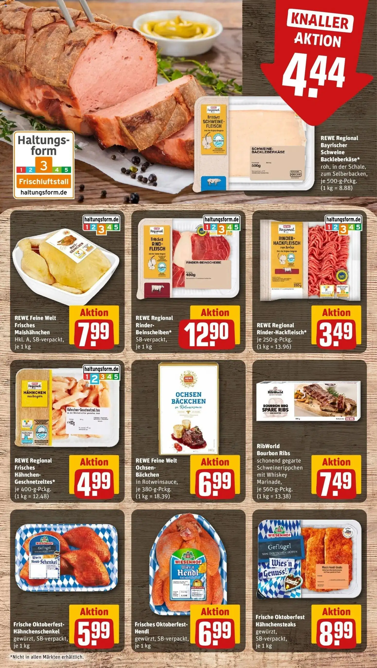 REWE Prospekt ab 28.09.2026 zum Blättern » Angebote | Seite: 15 | Produkte: Mais, Hahnchen, Hahnchenschenkel, Fleisch