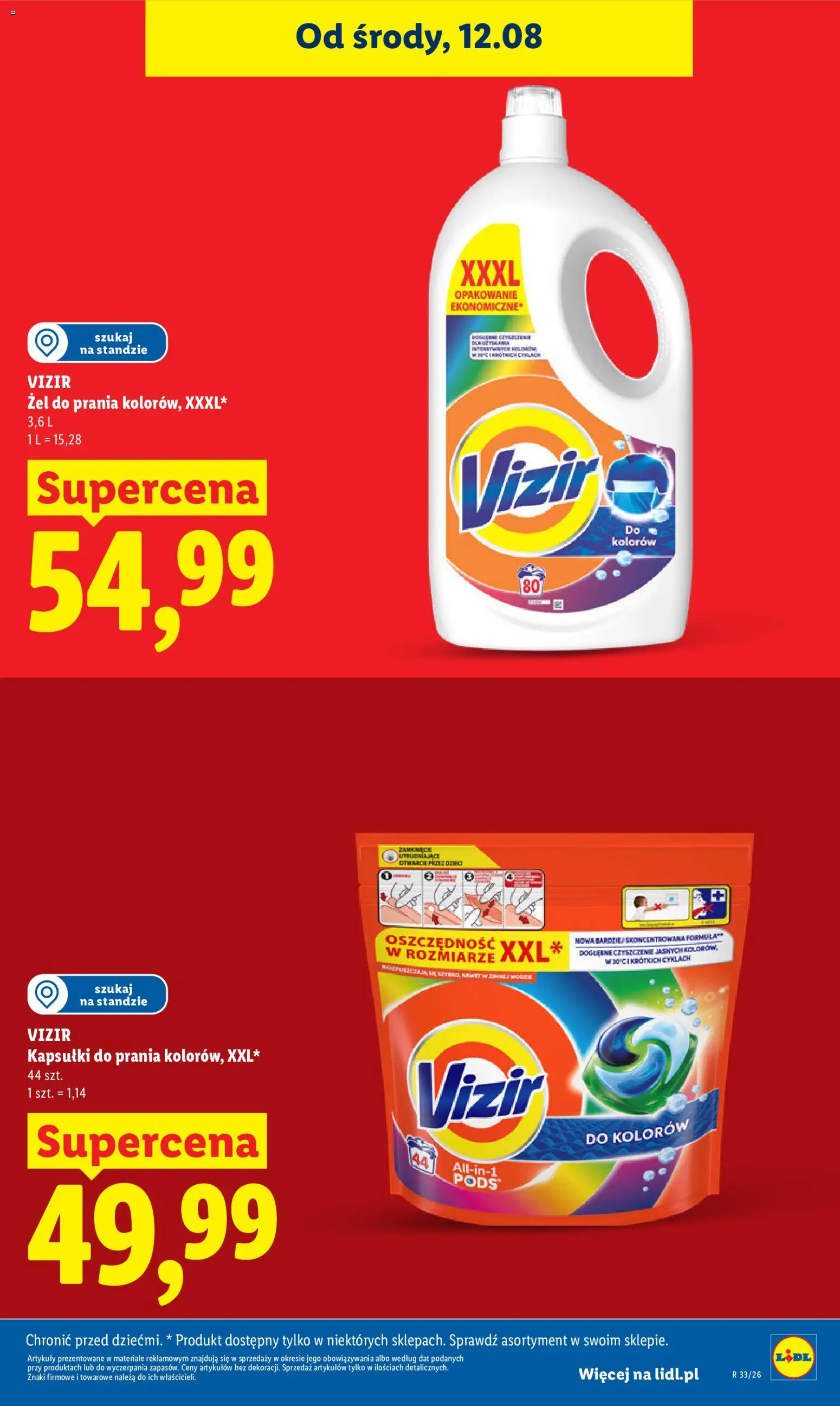 Lidl Polsko leták od 12.08.2026 | Strana: 33